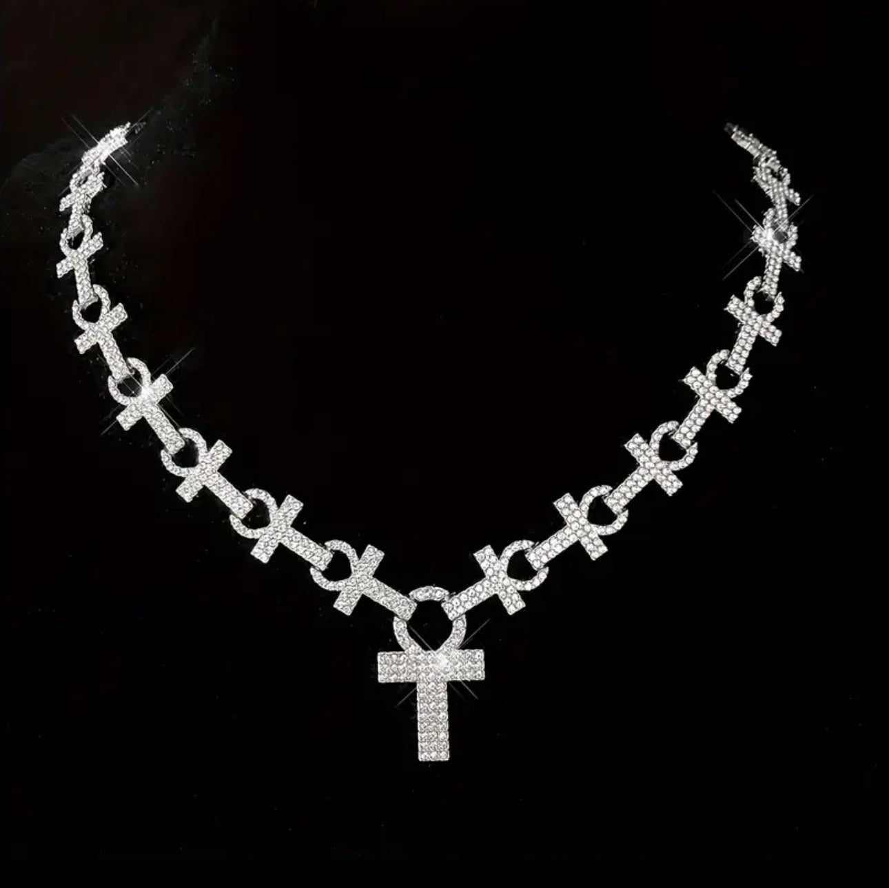 Eye of Horus Cross Necklace