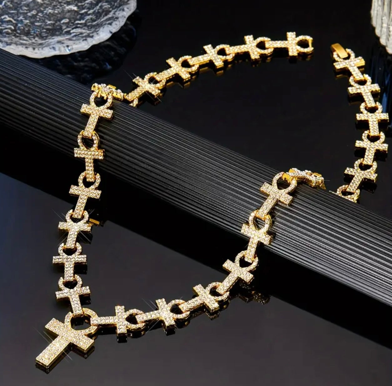 Eye of Horus Cross Necklace